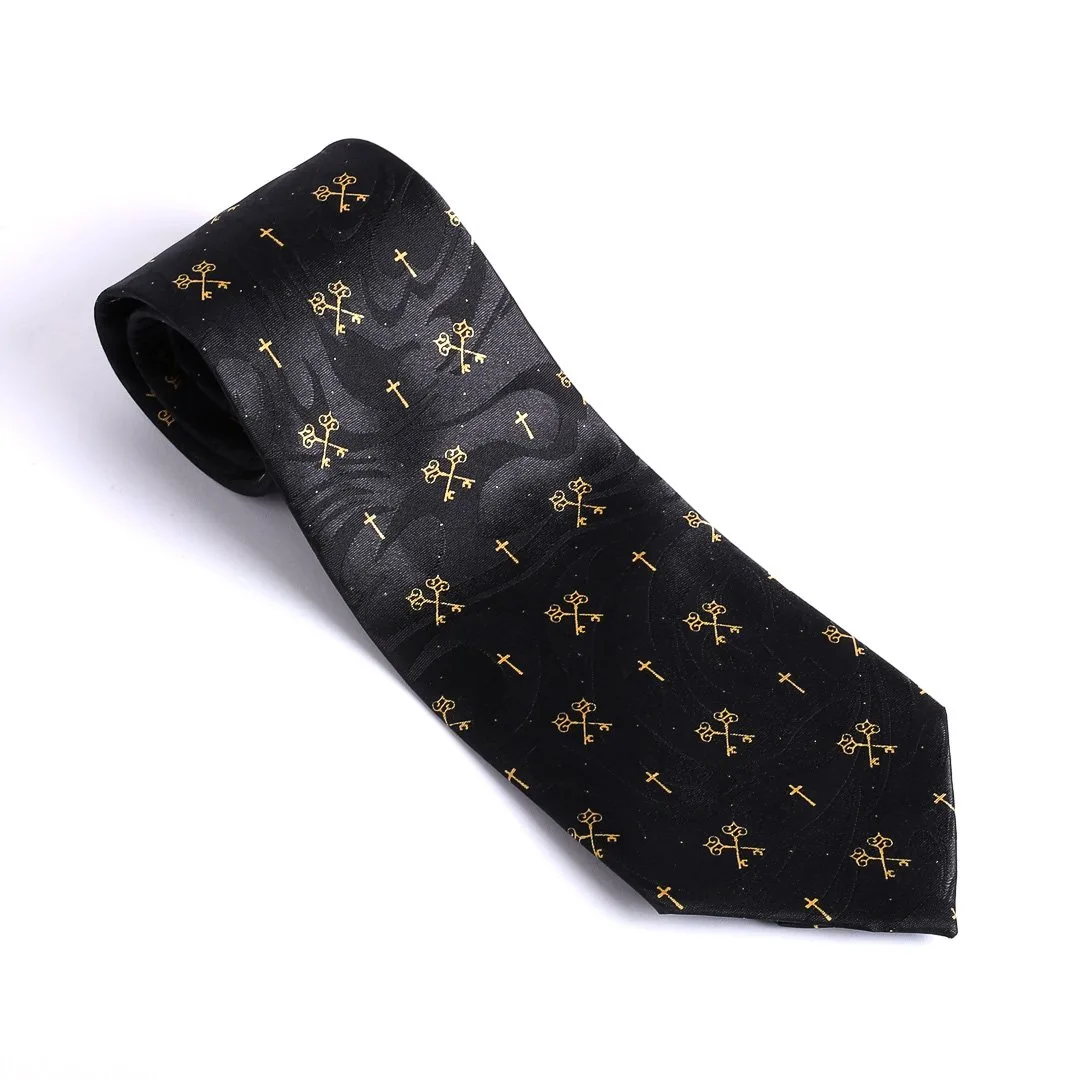 Tie Polyester - Keys To The Kingdom - Swanson Christian Products