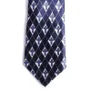 Tie Polyester - Diamond Cross - Navy Swanson Christian Product