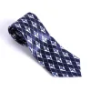 Tie Polyester - Diamond Cross - Navy Swanson Christian Product