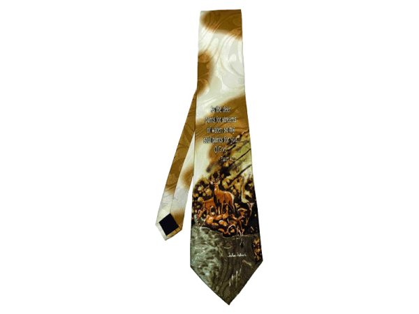 Tie Polyester - Psalm 42:1 - As The Deer | Swanson Christian Products