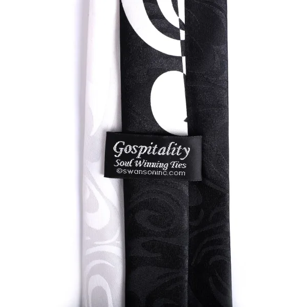 Tie Polyester - Let All That Hath Breath Praise Him - Gray | Swanson Christian Product