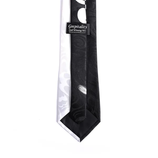 Tie Polyester - Let All That Hath Breath Praise Him - Gray | Swanson Christian Product