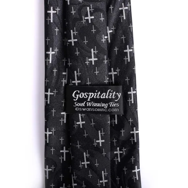 Tie Polyester - Floating Crosses | Swanson Christian Products