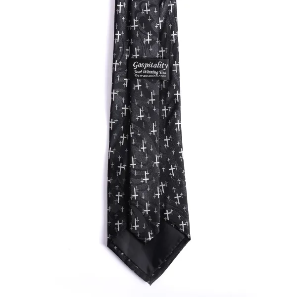 Tie Polyester - Floating Crosses | Swanson Christian Products