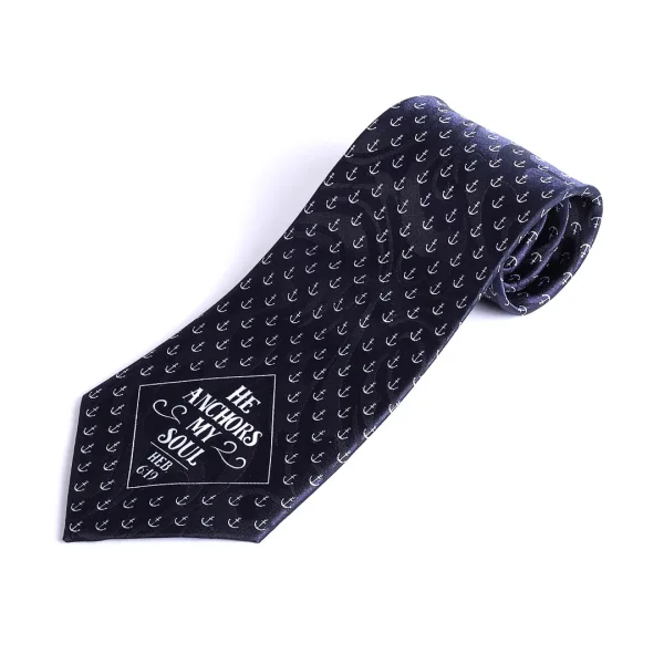 Tie Polyester - He Anchors My Soul | Swanson Christian Products
