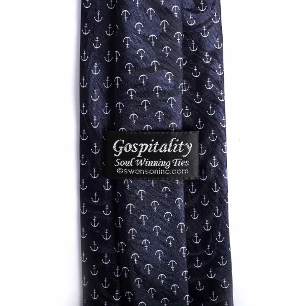 Tie Polyester - He Anchors My Soul | Swanson Christian Products