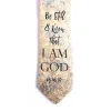 Tie Polyester - Be Still & Know I Am God | Swanson Christian Products