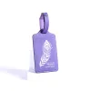Luggage Tag Leatherette Great Love Purple- Swanson Christian Products