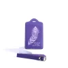 Luggage Tag Leatherette Great Love Purple- Swanson Christian Products