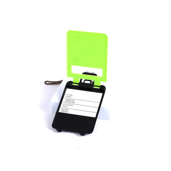 Luggage Tag Suitcase Gods Girl Green- Swanson Christian Products