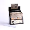 Hematite Pocket Cross & Card- boxed displayed- Swanson Christian Products