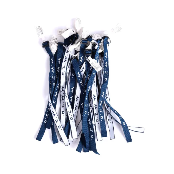 Bracelet Woven WWJD Delta Blue- Swanson Christian Products