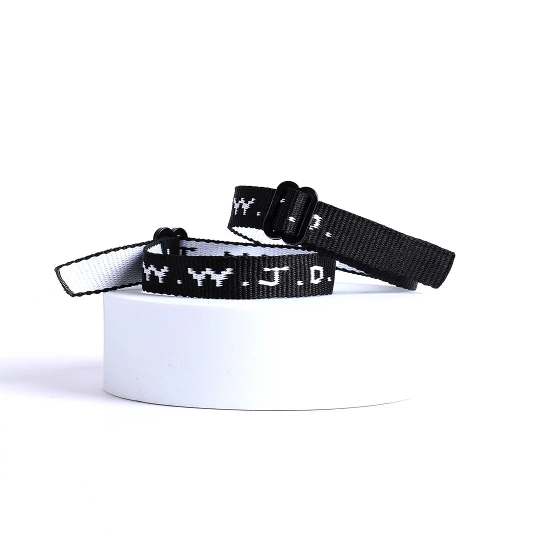 Bracelet Woven Wwjd Black- Swanson Christian Products