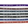 W. W. J. D Bracelet Woven- Assorted Color_ Swanson Christian Products