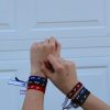 wwjd bracelet package on arms
