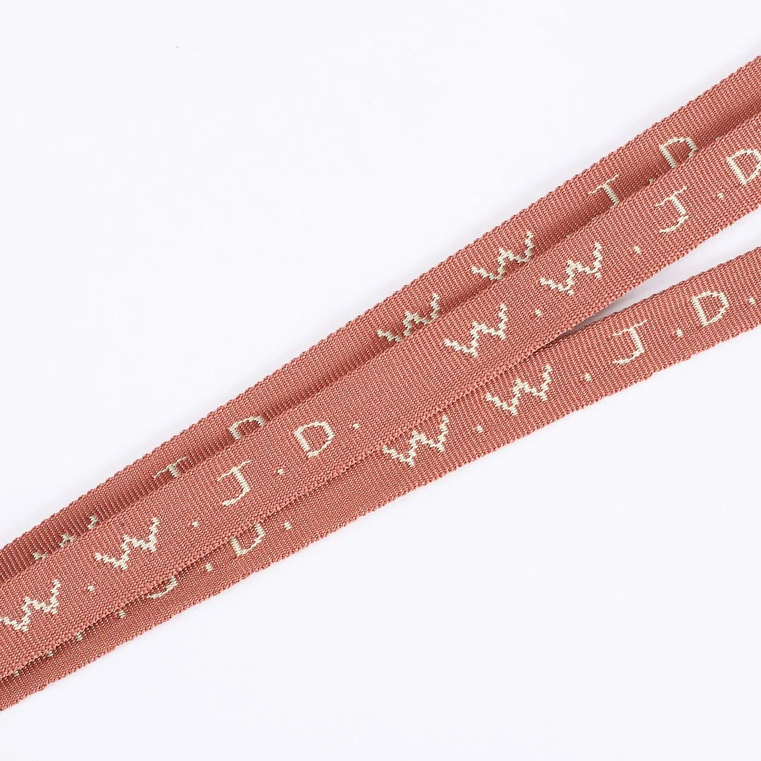 wwjd bracelet - terracotta