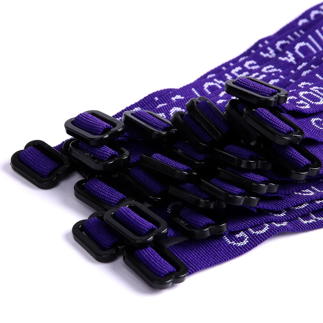 Bracelet Woven God Loves You Purple- Swanson Christian Products