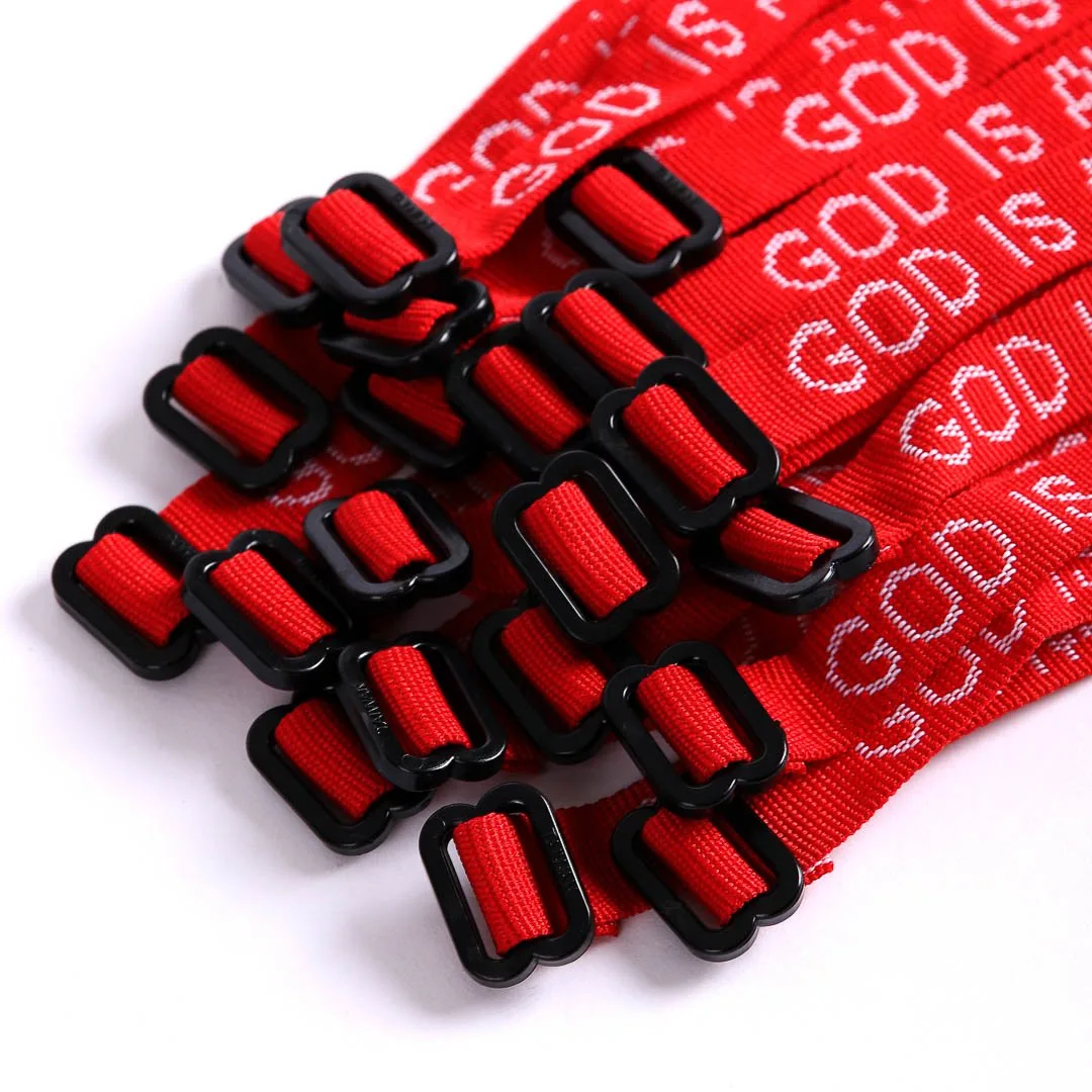 Bracelet Woven God Is Awesome Red- Swanson Christian Products