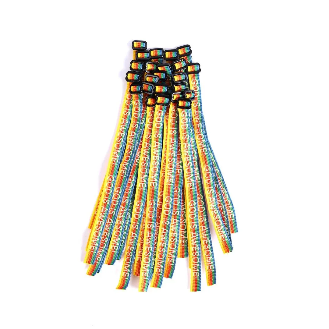 Bracelet Woven God Is Awesome Rainbow- Swanson Christian Products