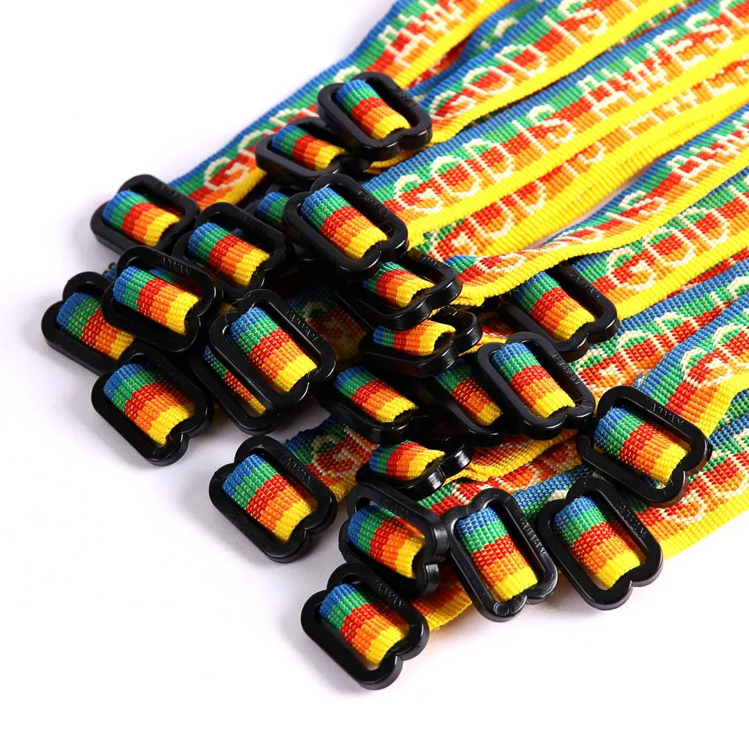 Bracelet Woven God Is Awesome Rainbow- Swanson Christian Products