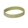 Sage Silicone Bracelet - WWJD He Would Love First - Pack of 12 | Swanson Christian Products