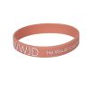 Terracotta Silicone Bracelet - WWJD He Would Love First - Pack of 12 | Swanson Christian Products
