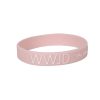 Blush Silicone Bracelet - WWJD He Would Love First - Pack of 12 | Swanson Christian Products