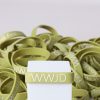 Bracelet Silicone - Wwjd He Would - Sage - Pk100 | Swanson Christian Products