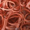 Bracelet Silicone - Wwjd He Would Lt - Terracotta - Pk100 | Swanson Christian Products