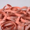 Bracelet Silicone - Wwjd He Would Lt - Terracotta - Pk100 | Swanson Christian Products