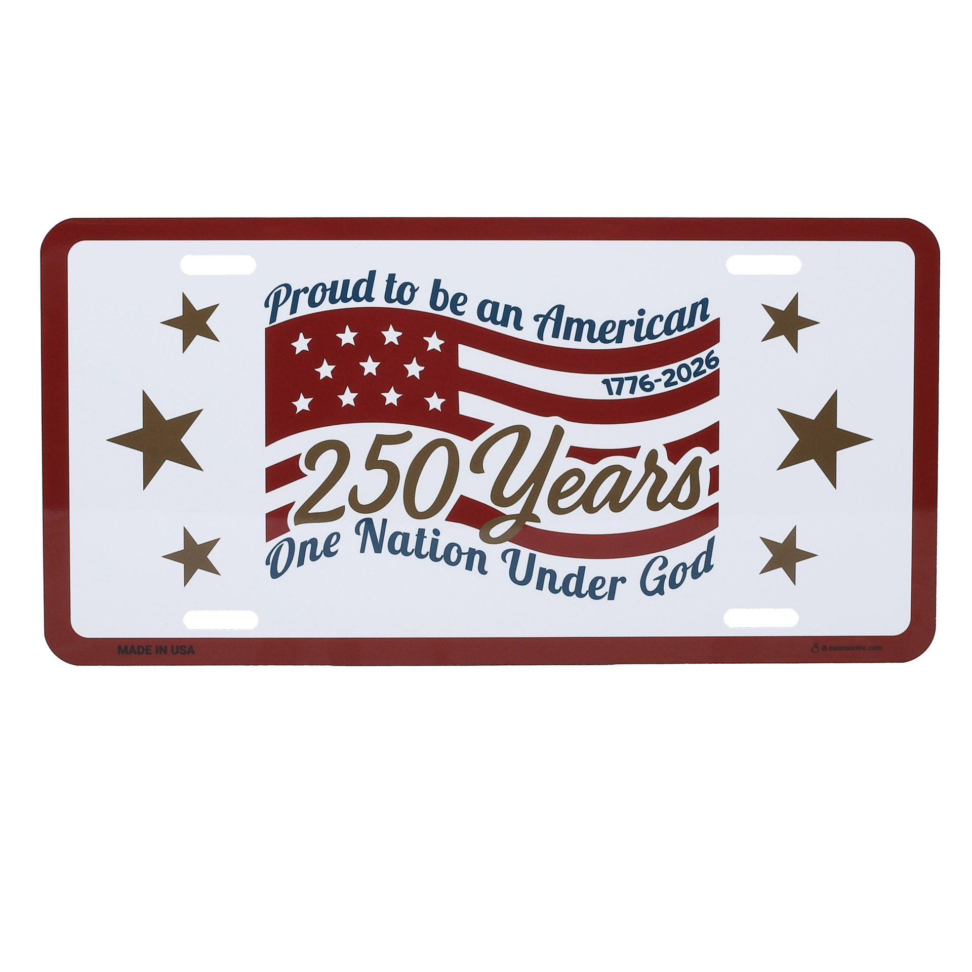 Autotag USA 250 Years | Swanson Christian Products