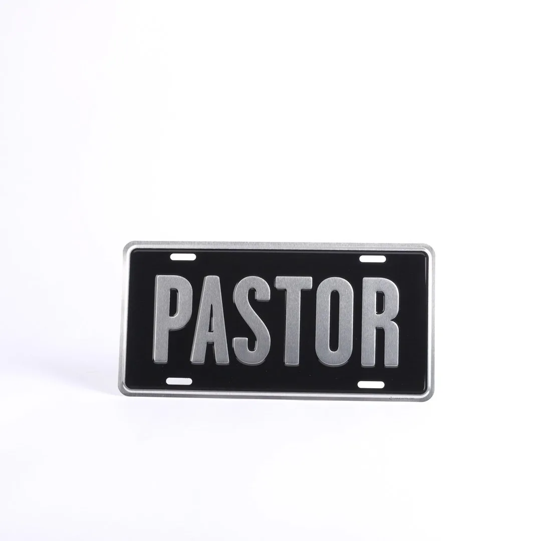 Autotag Deluxe - Pastor - Silver | Swanson Christian Products
