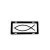 Autotag Deluxe - Fish - Silver | Swanson Christian Products
