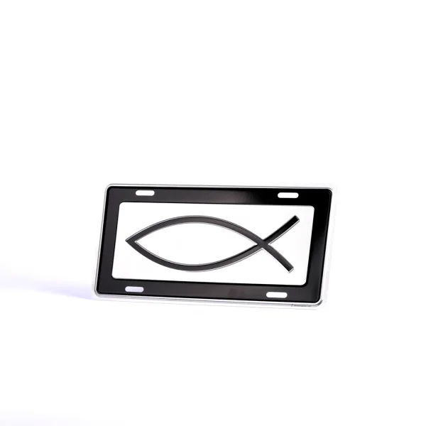 Autotag Deluxe - Fish - Silver | Swanson Christian Products