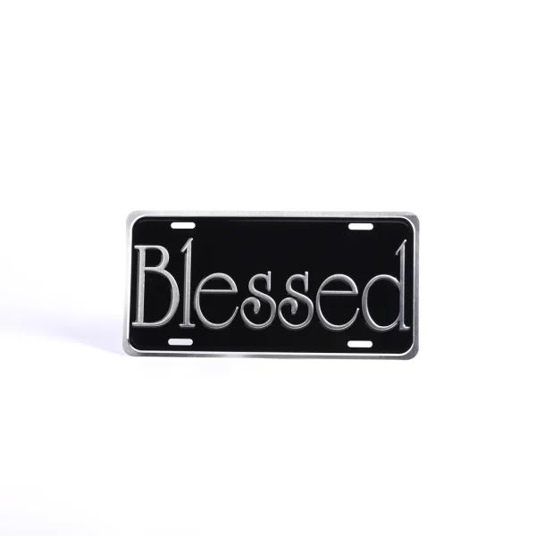 Autotag Deluxe - Blessed - Silver | Swanson Christian Products