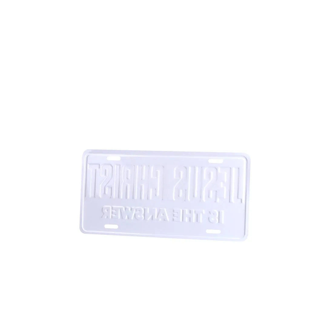 Autotag Deluxe Jesus Christ is the answer- Swanson Christian Products