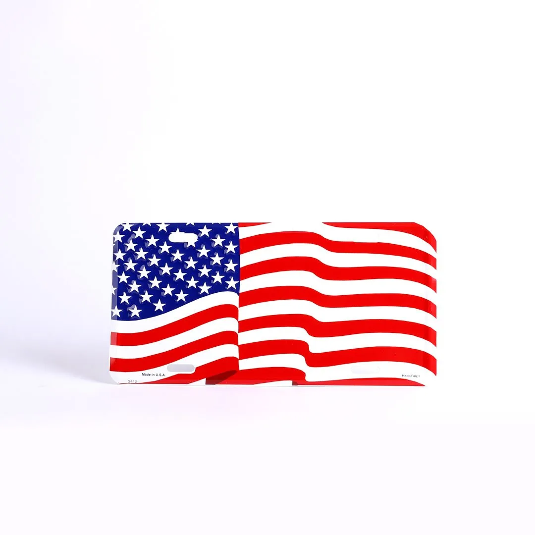 Autotag American Flag- Swanson Christian Products