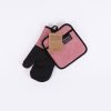 Hm Oven Mitt Set Red/White | Swanson Christian Products