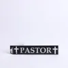 Decal Pastor Chrome Sticker Pk 6 | Swanson Christian Products