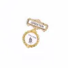 Badge Fancy Round Greeter Ethnic Praying Hand Magnet- Swanson Christian Products