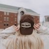 Brown and tan women's Christian hat from Matthew Swanson Christian products
