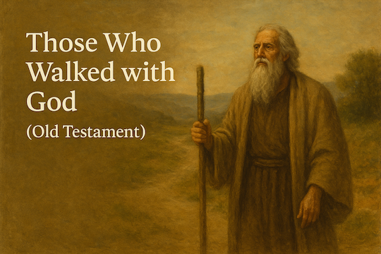 moses holding a staff
