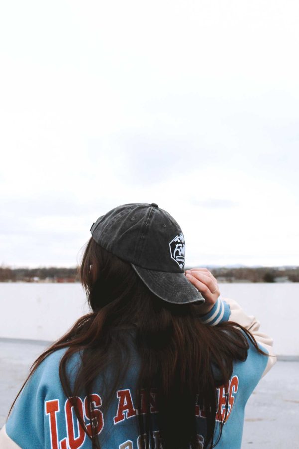 cute outfit with girl wearing Christian hat