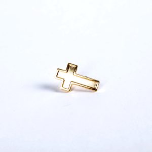 Lapel Pin Cross – Gold – 6pk