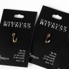 Lapel Pin Fish Hook- Gold- Swanson Christian Products
