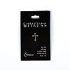 Lapel Pin Budded Cross- Gold- Swanson Christian Products