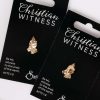 Lapel Pin Praying hands- Gold- Swanson Christian Products