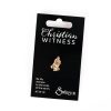 Lapel Pin Praying hands- Gold- Swanson Christian Products