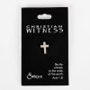 Lapel Pin Cross- Silver- Swanson Christian Products