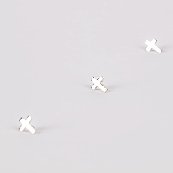 Lapel Pin Cross- Silver- Swanson Christian Products